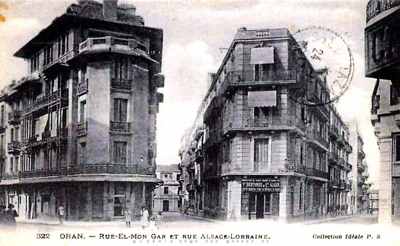 Oran - Rue El-Moungar et Rue Alsace-Lorraine - 1917.jpg